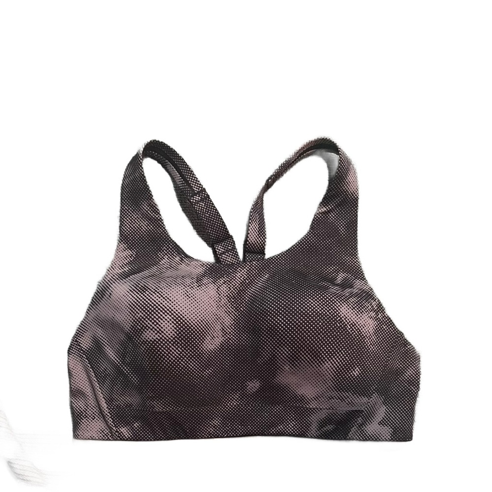 Athleta Advanced Printed High Impact Sports Bra Size 34B